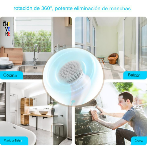 CEPILLO DE LIMPIEZA AUTOMÁTICO 5 EN 1